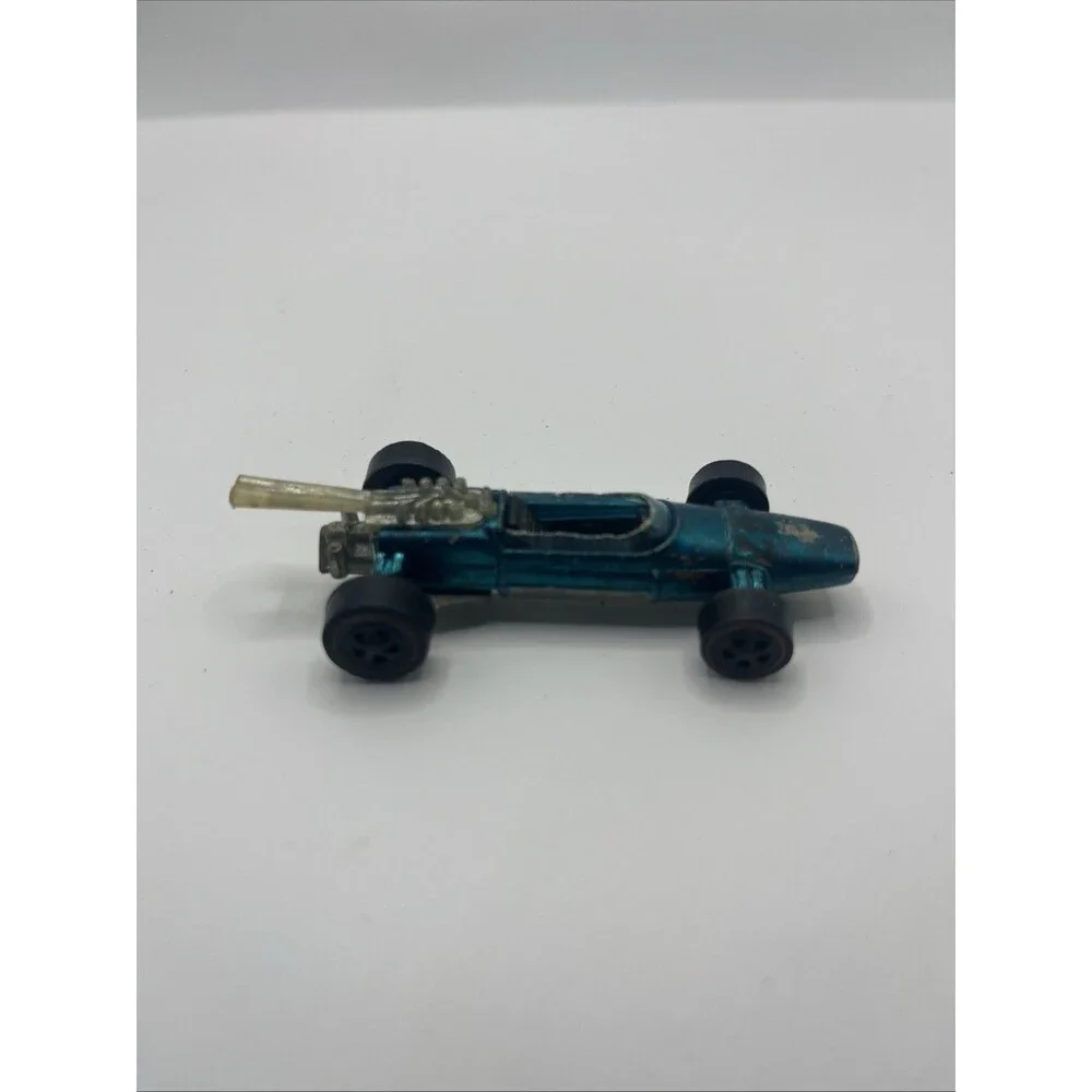 1969 Hot Wheels Redlines Aqua Blue Brabham Repco F1 (f5)